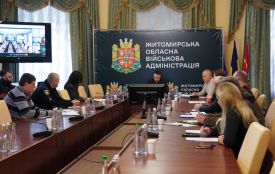 У Житомирській ОВА відбулося засідання робочої групи щодо використання земель, забруднених внаслідок Чорнобильської катастрофи