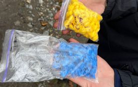 У Бердичеві на місці злочину затримали 20-річного "закладчика" з пачками психотропів