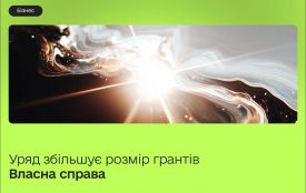 Уряд оновив грантову програму Власна справа