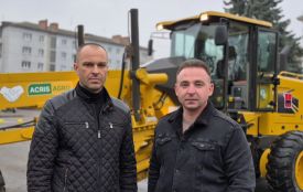 Компанія Акріс Агро (група AST) придбала грейдер для Коростишівської громади на Житомирщині (Новини компаній)