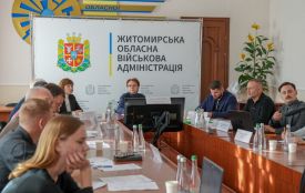 На Житомирщині обговорили будівництво гідротехнічної споруди для відновлення водосховища на річці Тня