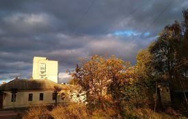 Сонце, дощ і хмари одночасно: природа влаштувала шоу над Житомиром