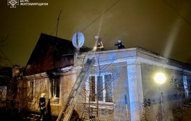 У Житомирі на пожежі загинув 63-річний чоловік
