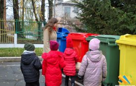 У житомирських садочках з’явилися перші контейнери для різних типів відходів