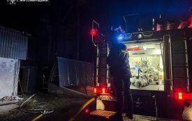 У Любарі рятувальники ліквідували загоряння в зерносушарці