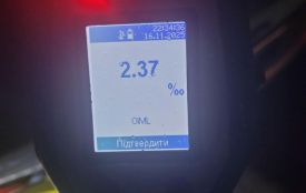 За вихідні патрульні виявили 6 кермувальників з ознаками сп'яніння