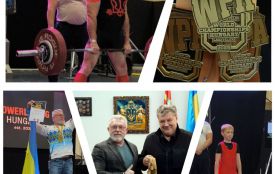 Віталій Бунечко зустрівся з чинним чемпіоном світу з пауерліфтингу за версією WPA Віталієм Філоненком