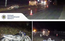 У ДТП на Звягельщині травми отримав мотоцикліст