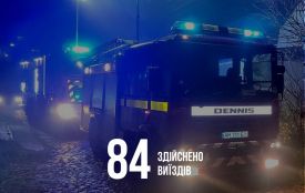 За минулий тиждень підрозділи ДСНС Житомирщини 84 рази залучалися до ліквідації надзвичайних подій