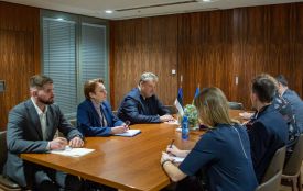 Віталій Бунечко зустрівся з представниками Естонського центру міжнародного розвитку ESTDEV