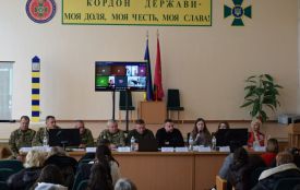 У Житомирі відбулася зустріч з родинами військовослужбовців 9 прикордонного загону імені Січових Стрільців