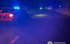 Слідчі поліції встановлюють особу пішохідки, загиблої унаслідок ДТП у Звягельському районі