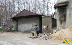 У Шодуарівському парку розпочали реконструкцію громадської вбиральні: вартість робіт складе 949 тис. грн