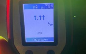 За листопад патрульні відсторонили від керування 84 водії з ознаками сп’яніння