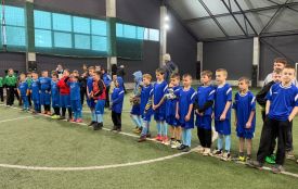 На базі тенісно-футбольного клубу "Атмосфера" відбувся II етап змагань проєкту "Шкільний м'яч"