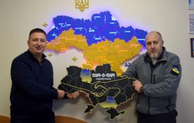 Представники Оліївської громади відвідали Дар'ївську громаду на Херсонщині, аби передати подарунки дітлахам та педагогам