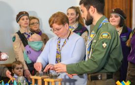 У Житомирській міській раді до Різдва можна буде запалити вогонь від лампадки з Вифлеємським вогнем Миру