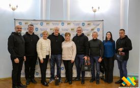 Делегація з Плоцька разом із мером Анджеєм Новаковським — у Житомирі