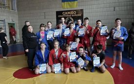 Житомирські спортсмени здобули призові місця на відкритому турнірі Центру фізкультурно-спортивного напряму «Іппон» з боротьби самбо