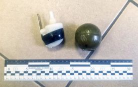 Ходив із гранатою в кишені: поліцейські затримали жителя Хорошева