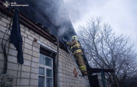 Рятувальники ліквідували пожежу в приватній оселі в Черняхові