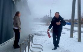 Чуднівські поліцейські врятували крамницю від пожежі