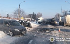 Подвійна ДТП біля Сінгурів: травмовано одного з водіїв