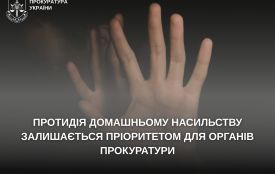 Протидія домашньому насильству залишається пріоритетом для органів прокуратури