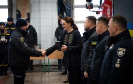 Юлія Свириденко вручила нагороди рятувальникам та поліцейським Житомирщини