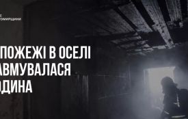 У Коростенському районі під час пожежі у житловому будинку господар отримав опіки рук і обличчя