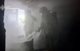 У Коростені під час гасіння пожежі у квартирі п’ятиповерхівки врятовано жінку