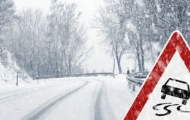 Увага! Попередження про небезпечне метеорологічне явище І рівня небезпечності на Житомирщині в другій половині дня 26 січня та протягом доби 27 січня