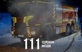 Упродовж минулого тижня підрозділи ДСНС Житомирщини 111 разів залучалися до ліквідації надзвичайних подій