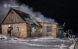 Під час гасіння пожежі у селі Рея рятувальники виявили тіло чоловіка