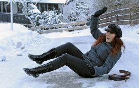 Ожеледиця: як не впасти на слизькій дорозі