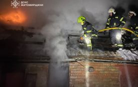 У Бердичеві упродовж доби вогнеборці ліквідували дві пожежі