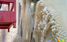 У Житомирі при сильних морозах тепловики відновлюють тепломережу