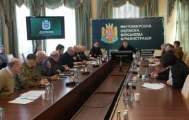 Віталій Бунечко провів чергове засідання Ради оборони Житомирщини