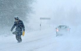 В Україну мчить південний циклон з снігом і дощем