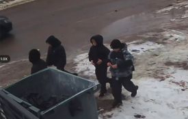 У Житомирі четверо хлопців 12–14 років підпалили смітник та влаштували пожежу. ВІДЕО