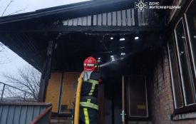 У Черняхові горів приватний будинок