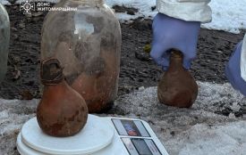 У приватному дворі в Житомирі знайшли 15 кг ртуті