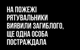У селі Житомирського району на пожежі рятувальники виявили загиблого, ще один чоловік постраждав