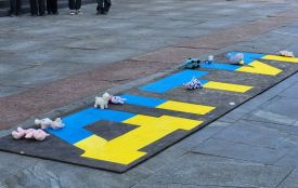 У Житомирі вшанували пам’ять жертв авіаудару по Маріупольському драмтеатру