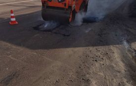 У Житомирі ремонтують аварійні ділянки доріг
