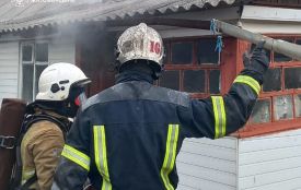 У Радомишлі на пожежі травмувалась людина