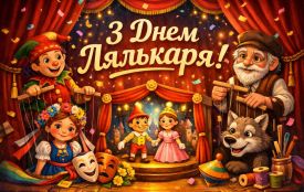 21 березня - Міжнародний день лялькаря!