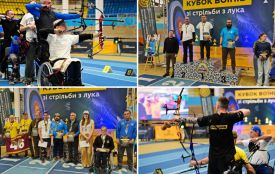 Іван Мазепа з Житомирщини — серед призерів всеукраїнського «Кубка Воїнів» зі стрільби з лука