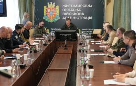 Віталій Бунечко провів засідання ради оборони Житомирщини
