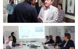 Бізнес-омбудсменка в Україні Анка Фельдгузен оглянула роботу підприємств Кромберг енд Шуберт Україна ЖУ та РУДЬ